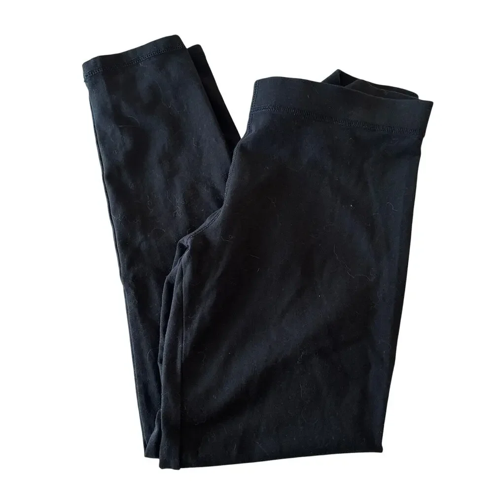 J. Crew Women's Black Leggings - Size Medium - Style 19089